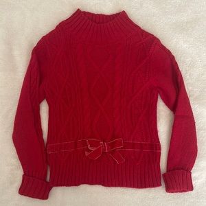 Osh kosh red sweater
